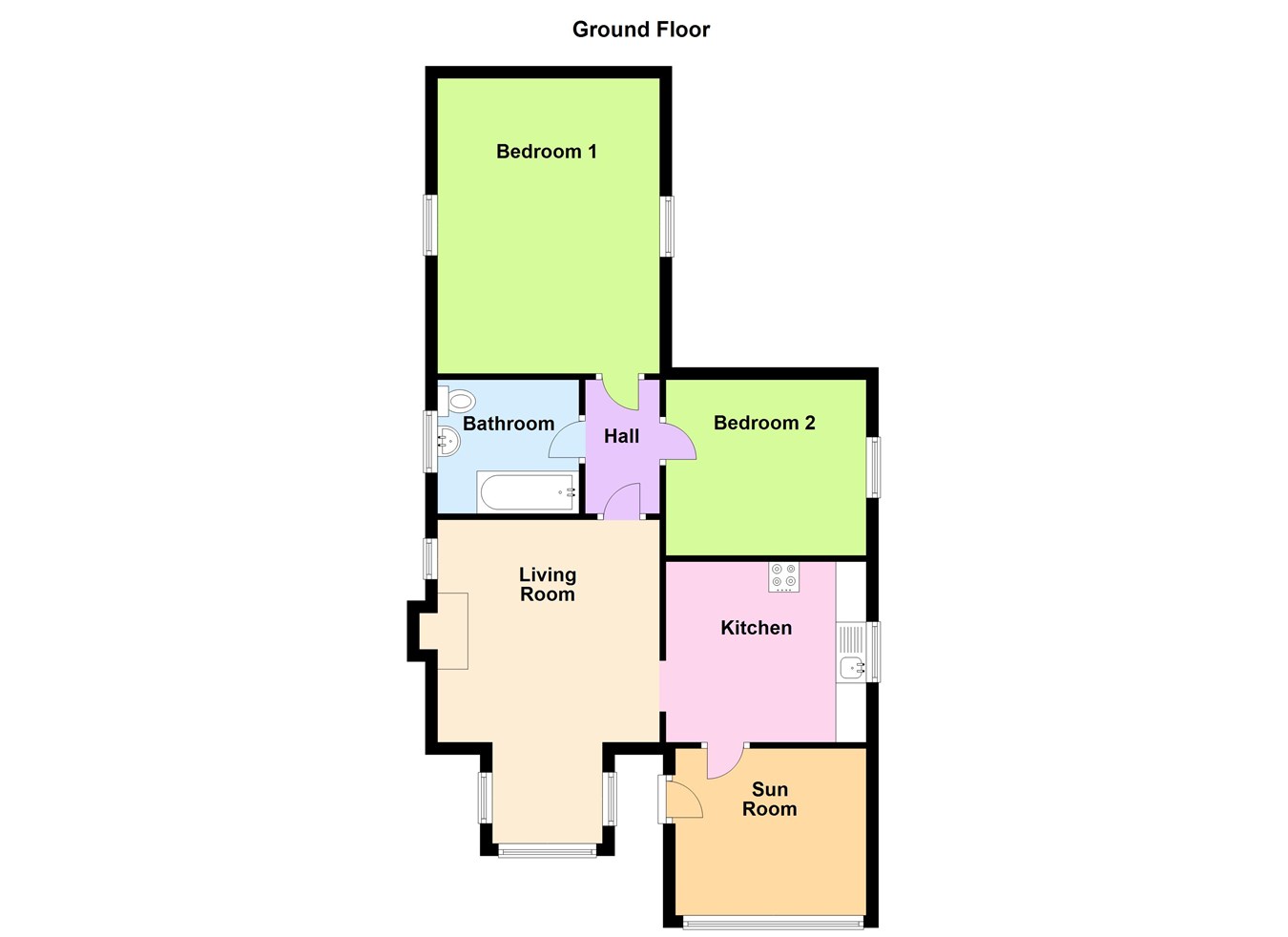 2 bedroom Bungalow for sale in North Kelsey Moor