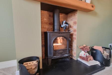 STOVE IN LOUNGE