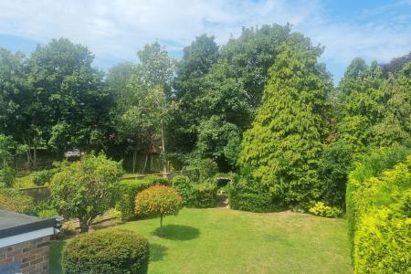 GARDEN VIEW FROM BEDROOM ONE