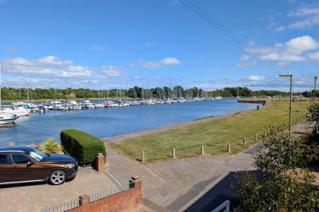 VIEW FROM FRONT BEDROOM
