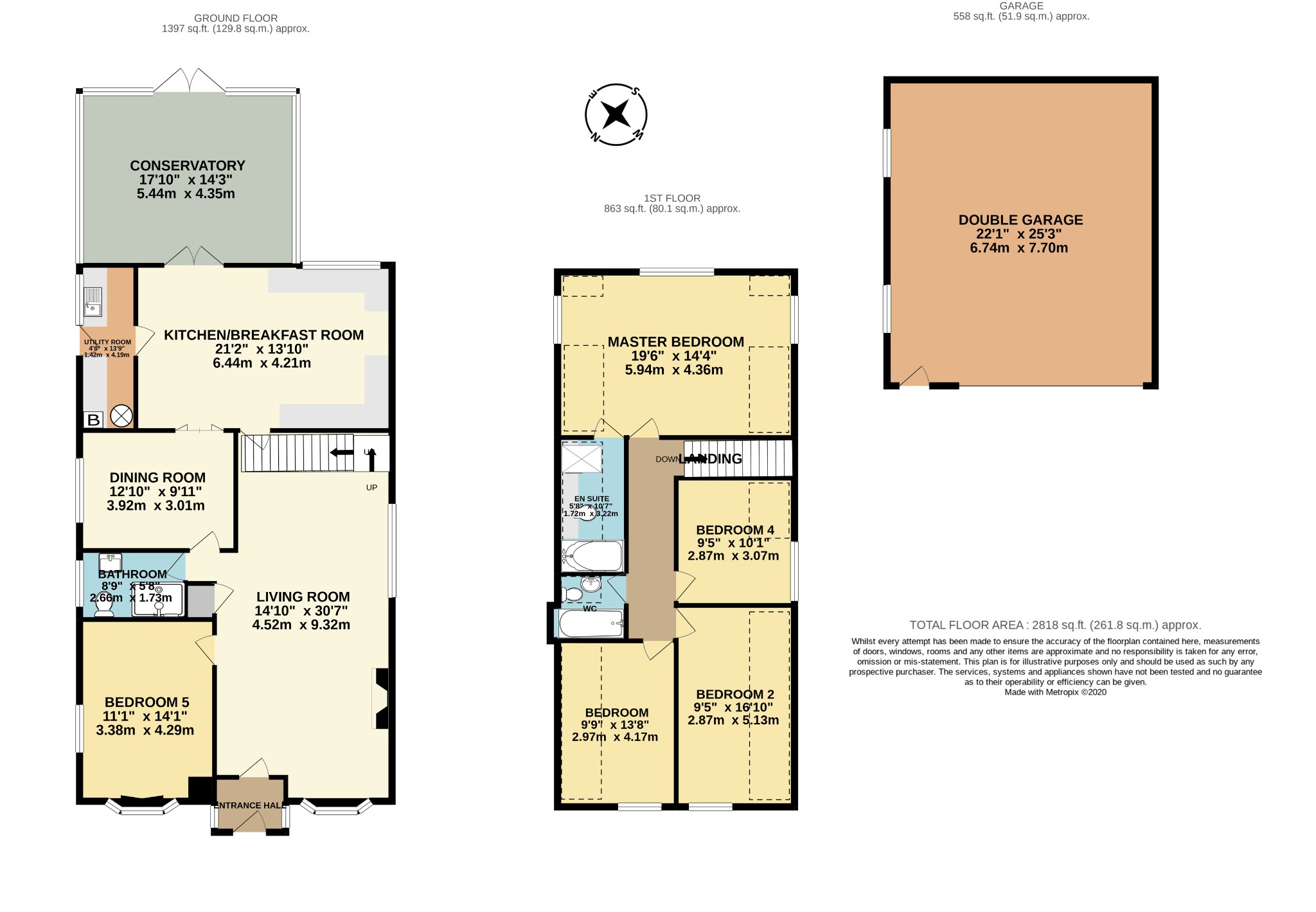 5 bedroom Detached House for sale in Wraysbury
