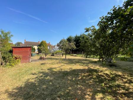 View from the rear of the garden