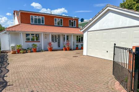 Driveway & Double Garage