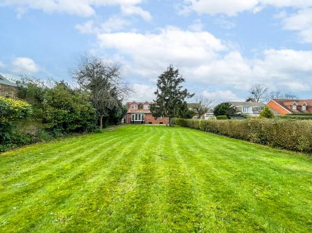 Rear garden view