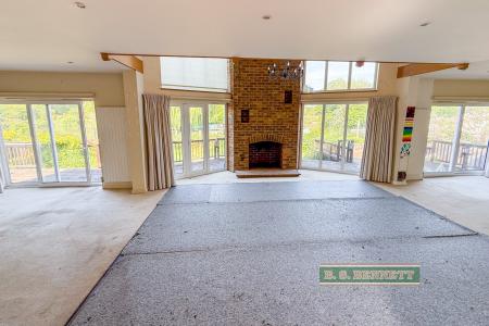 Open plan reception