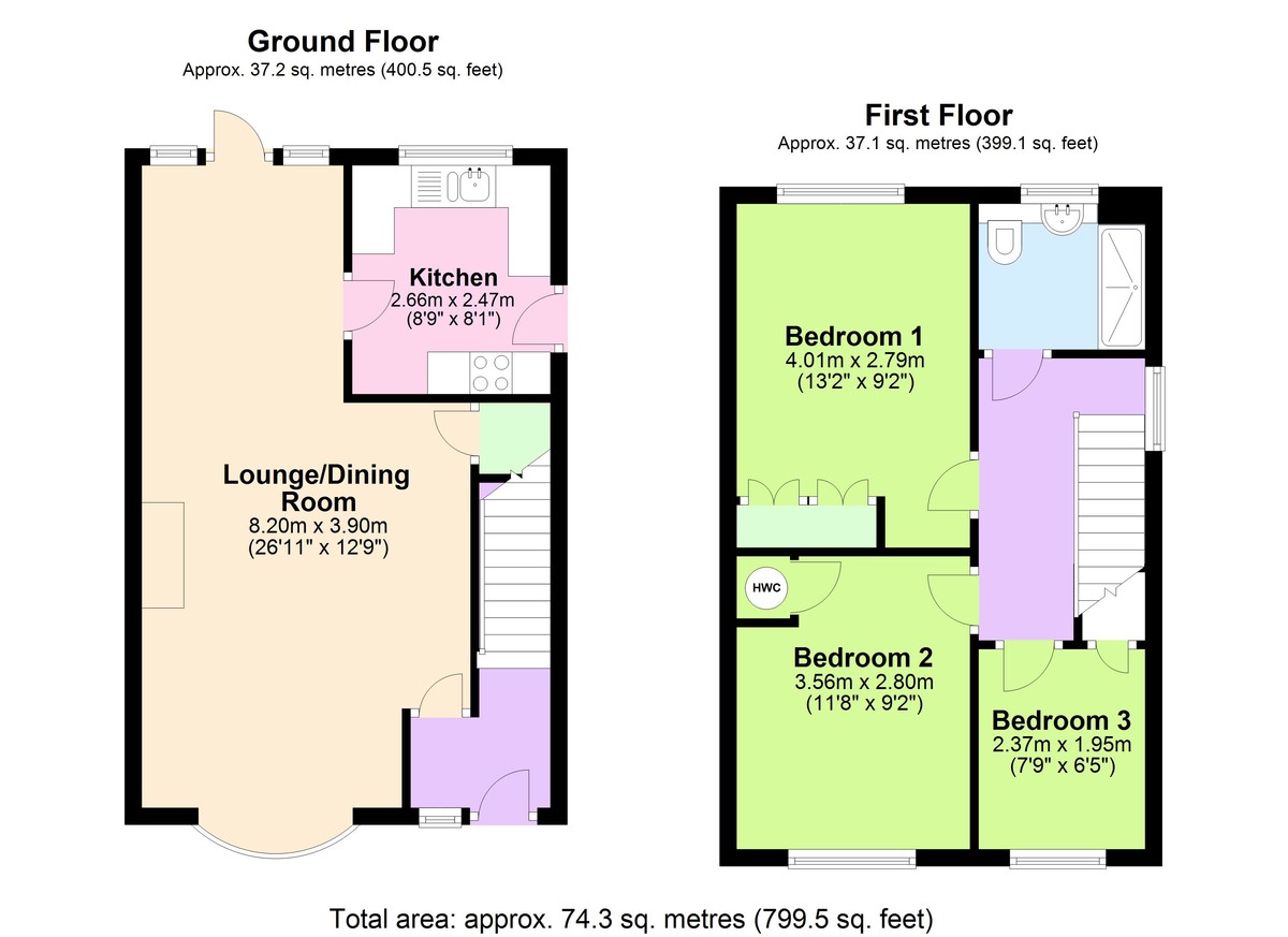 3 bedroom SemiDetached House for sale in Staplehurst