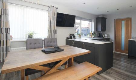 Additional view of Open plan Dining Room - Kitchen