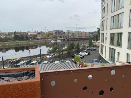 View from rooftop garden