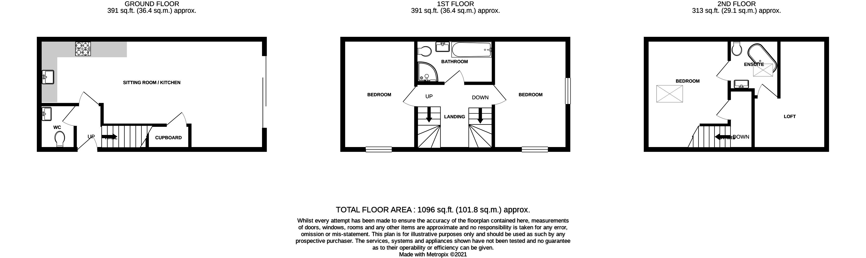 3 bedroom Townhouse for sale in Matlock