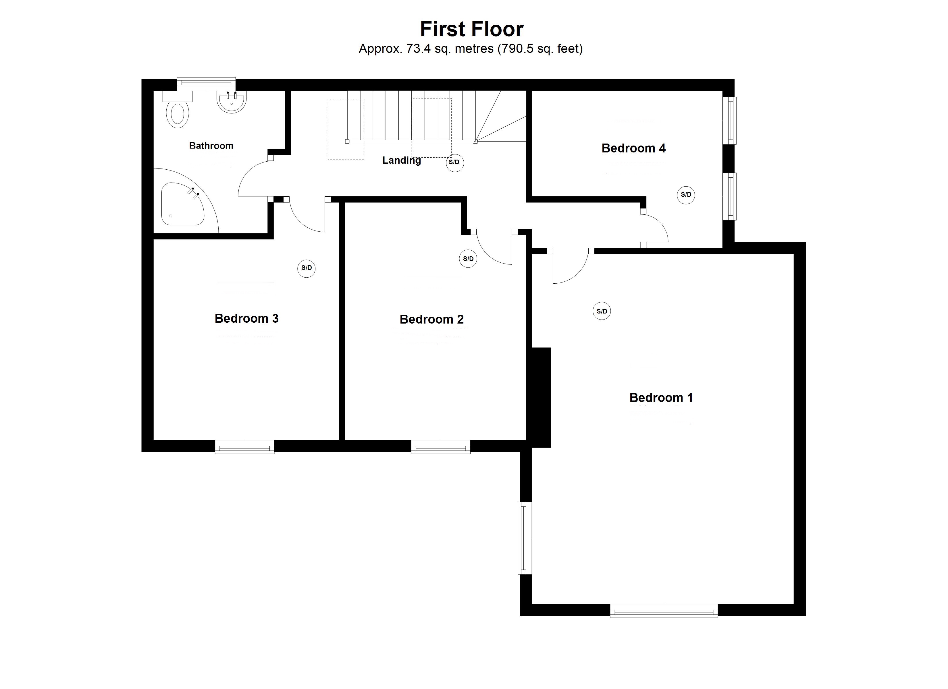Westgate Hill Terrace, Summerhill, Newcastle Upon Tyne, NE4 Printable