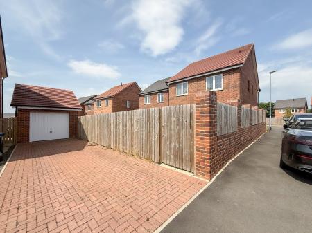 Driveway and Garage