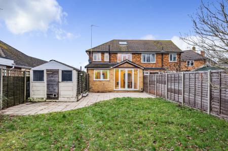 Garden With Garage