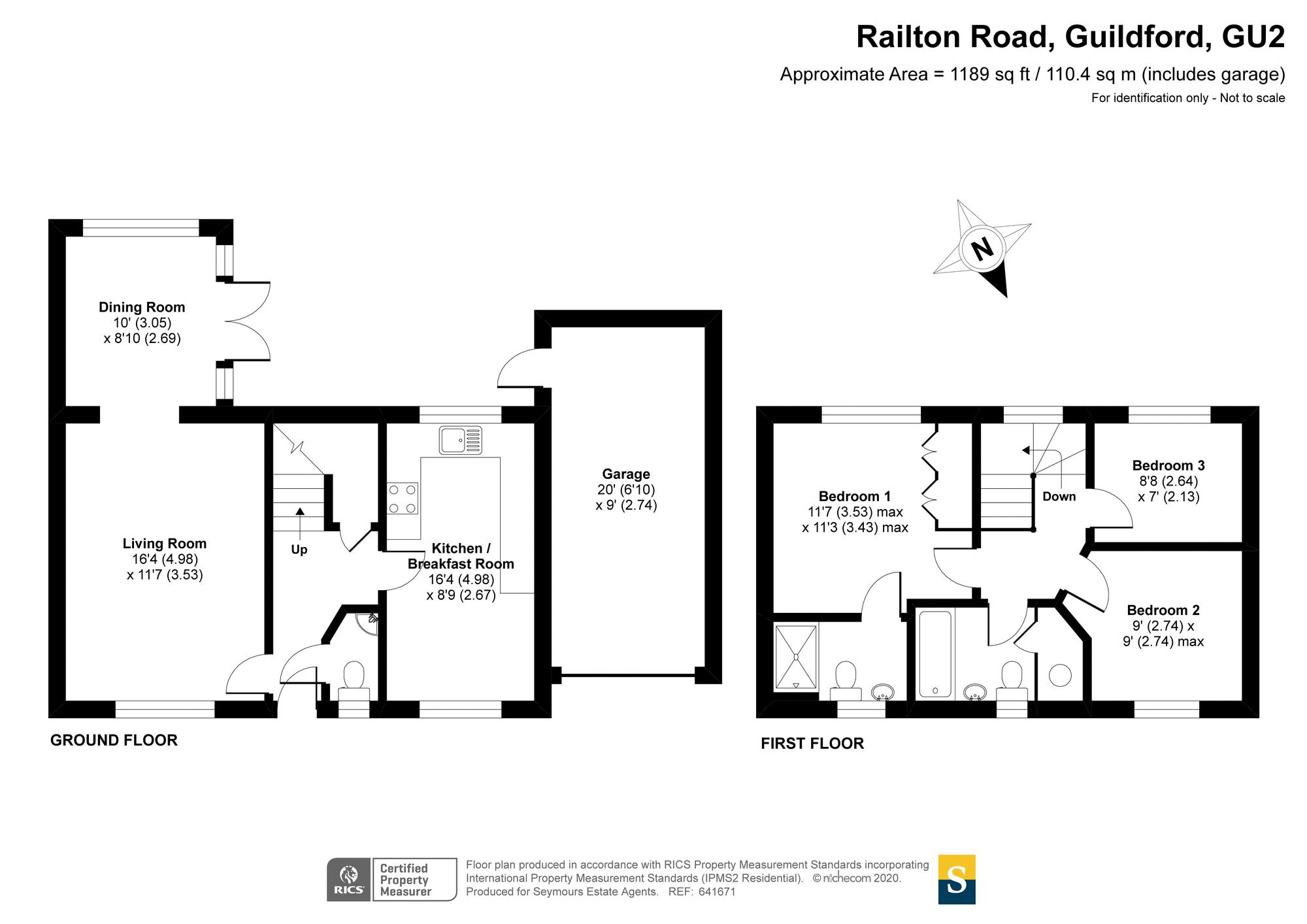 3 bedroom House for sale in Guildford