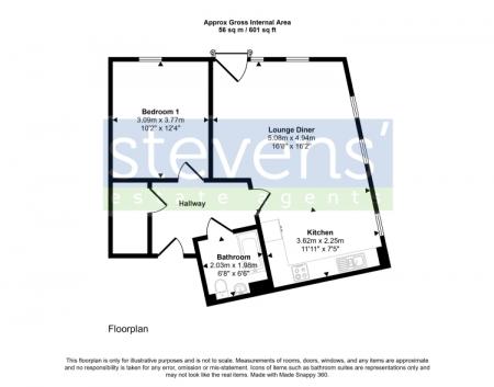 Apartment 74 floorplan