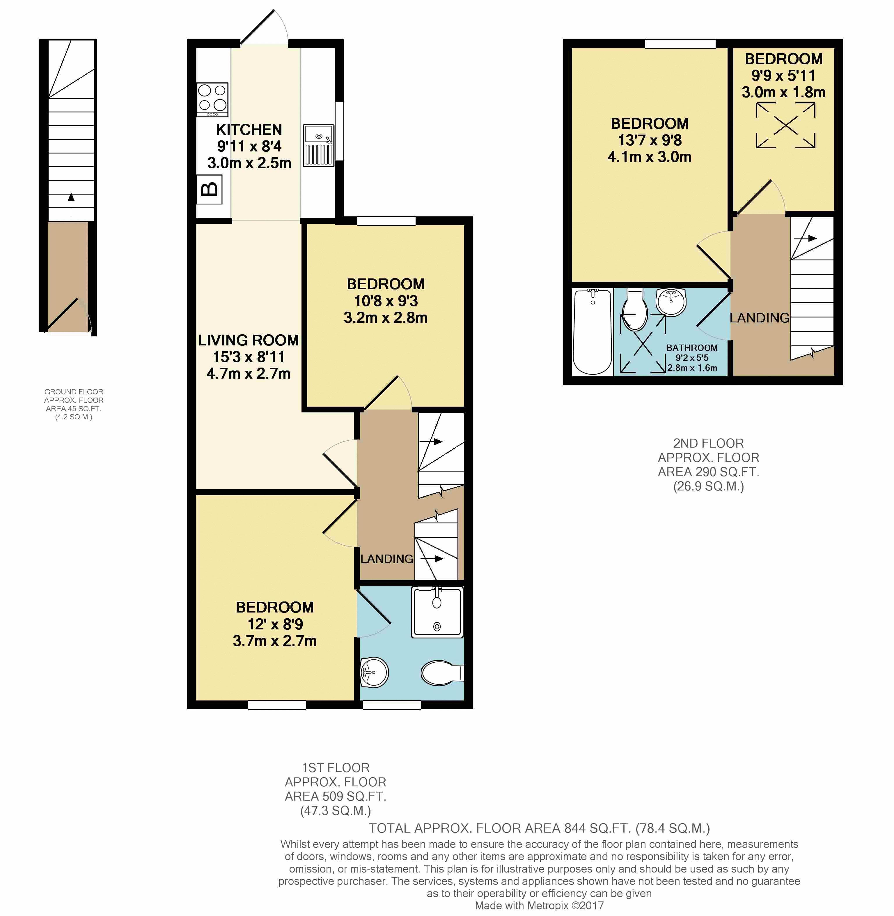 3 bedroom End of Terrace House for rent in Bristol