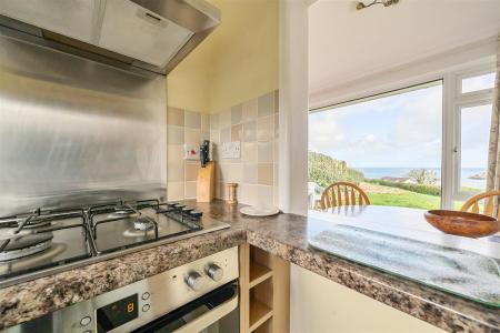 Kitchen and View