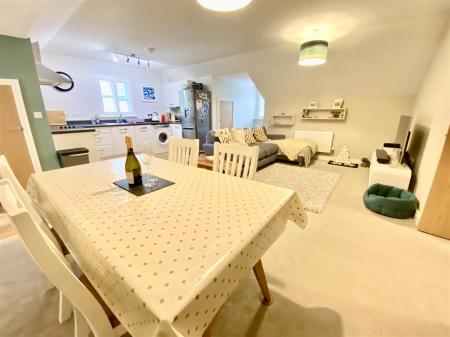 Lounge kitchen dining room