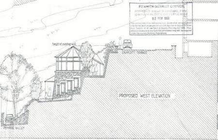 Proposed West Elevation
