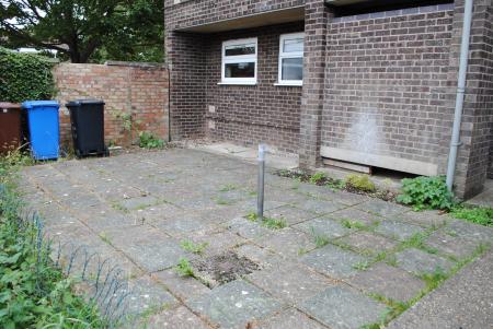 Paved Garden Area