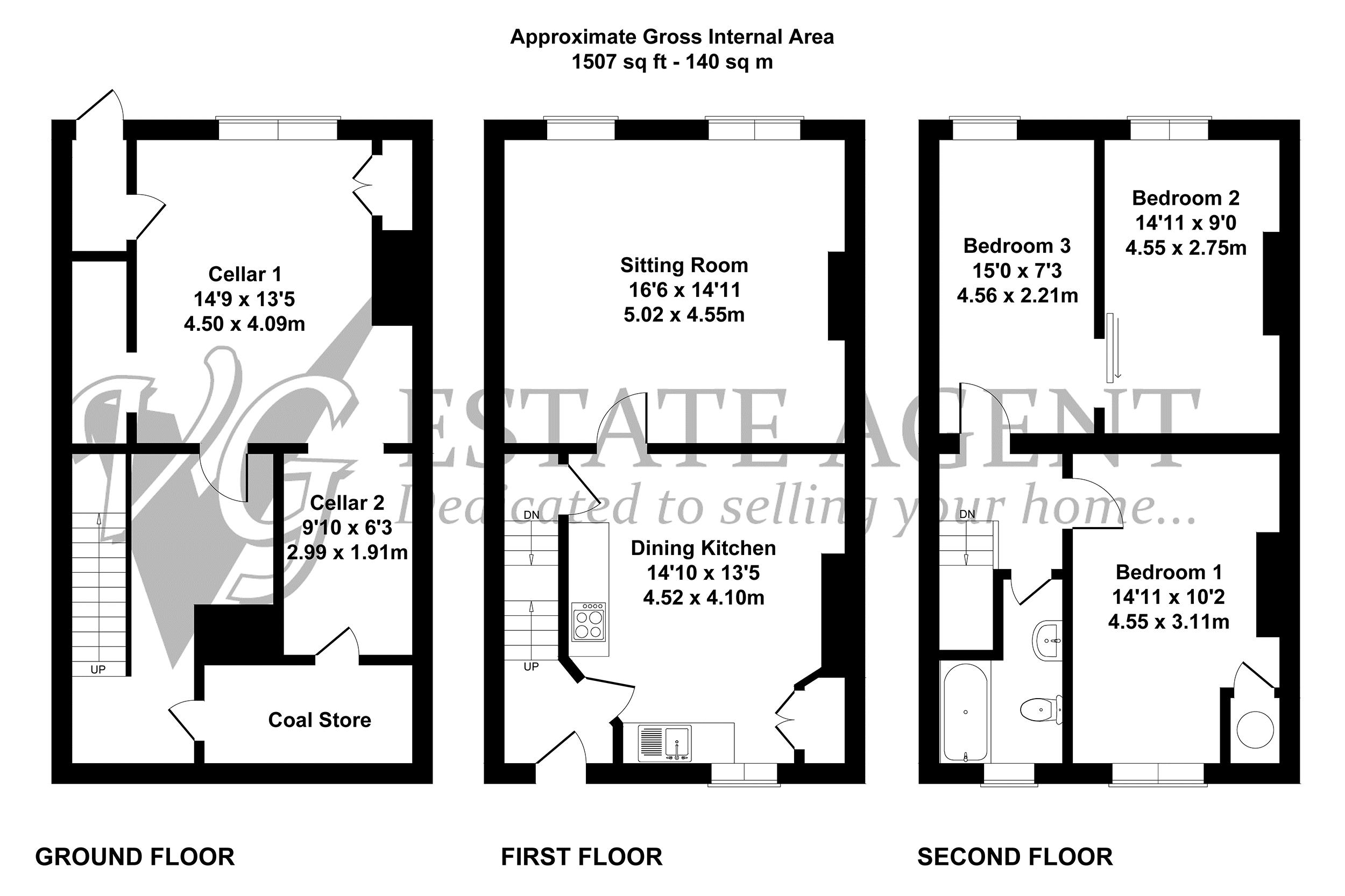 3 bedroom House for sale in Greetland