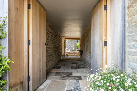 Covered Entrance