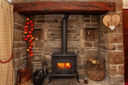 Living Room Fireplace