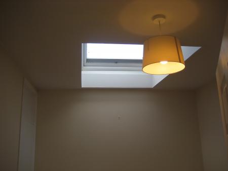 Skylight in bedroom 2