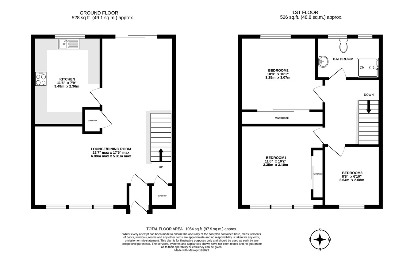 3 bedroom End of Terrace House for sale in Shepperton
