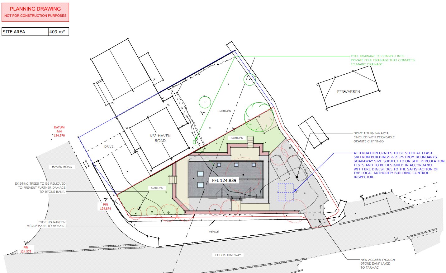 Land for sale in Bude