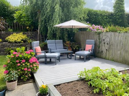 Rear Garden Deck