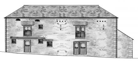 Barn B W-Elevation