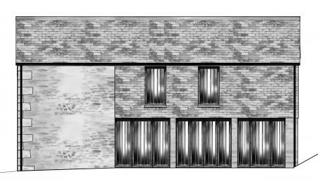 Barn A E-Elevation