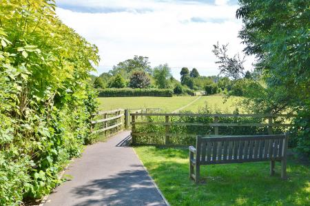 View from the end of Bishops Way