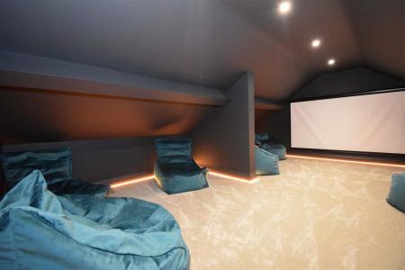 Attic Media Room