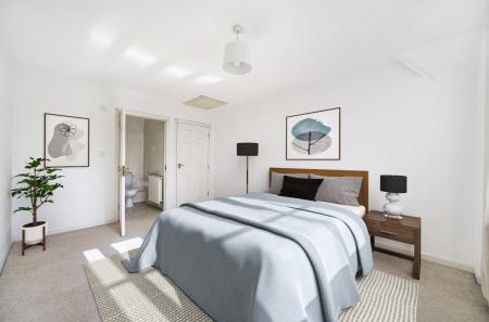 Staged Bedroom