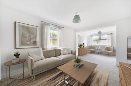 Staged Sitting Room