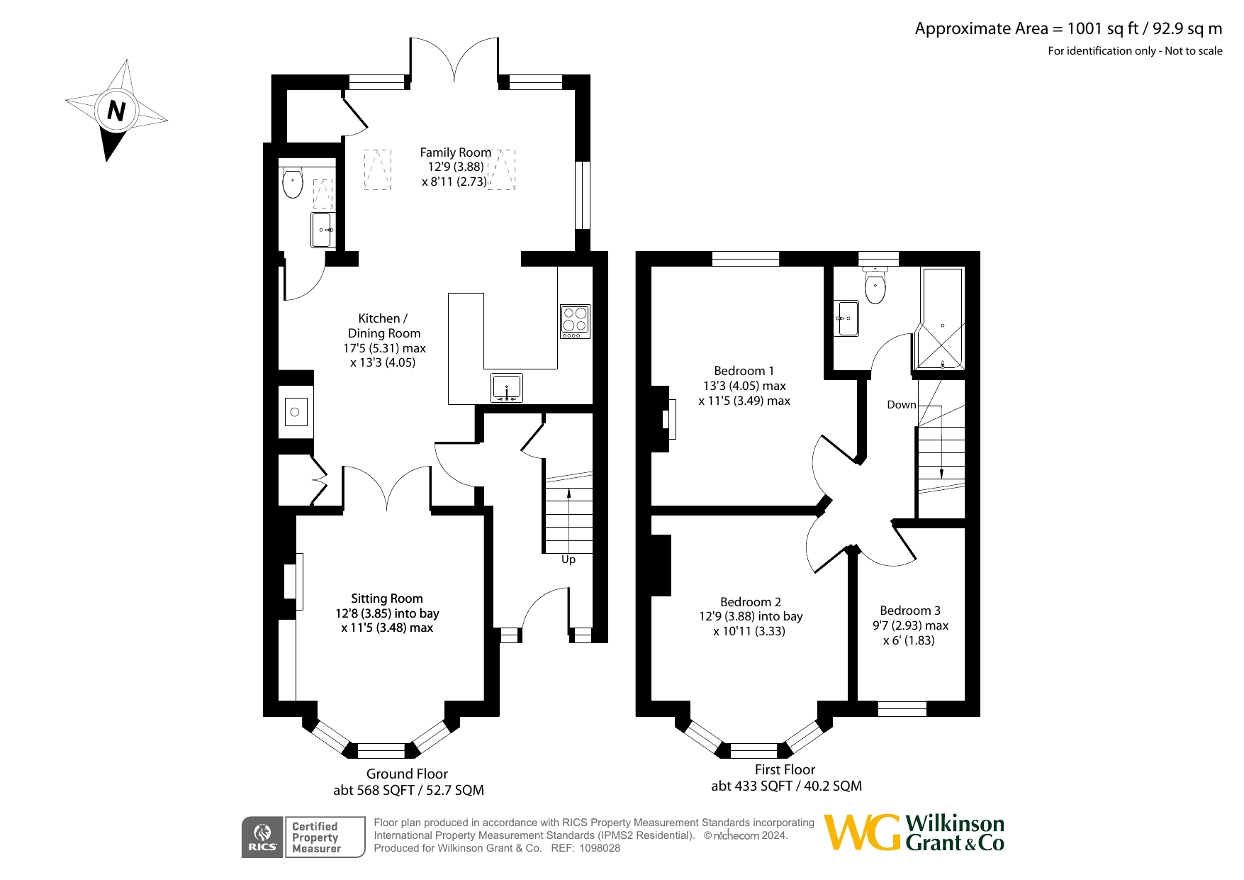 3 bedroom Terraced House for sale in Topsham