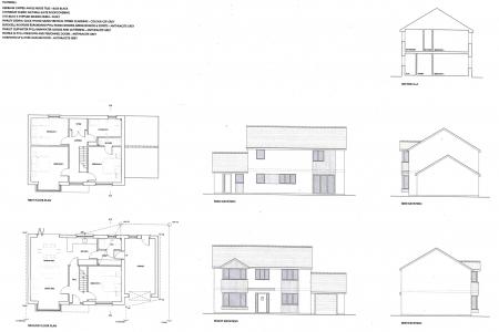 Proposed 4 Bed Dwellings