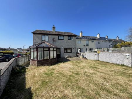 Rear Garden of 10 Glanrafon Bach