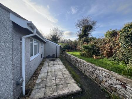 Back garden patio