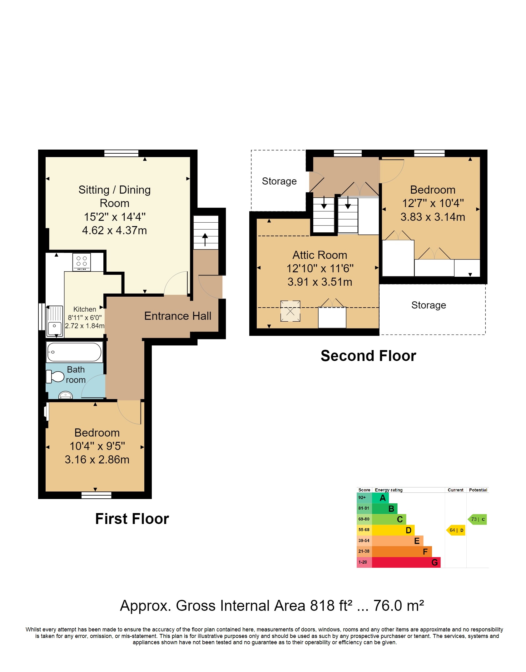 2 bedroom Apartment for sale in Tunbridge Wells
