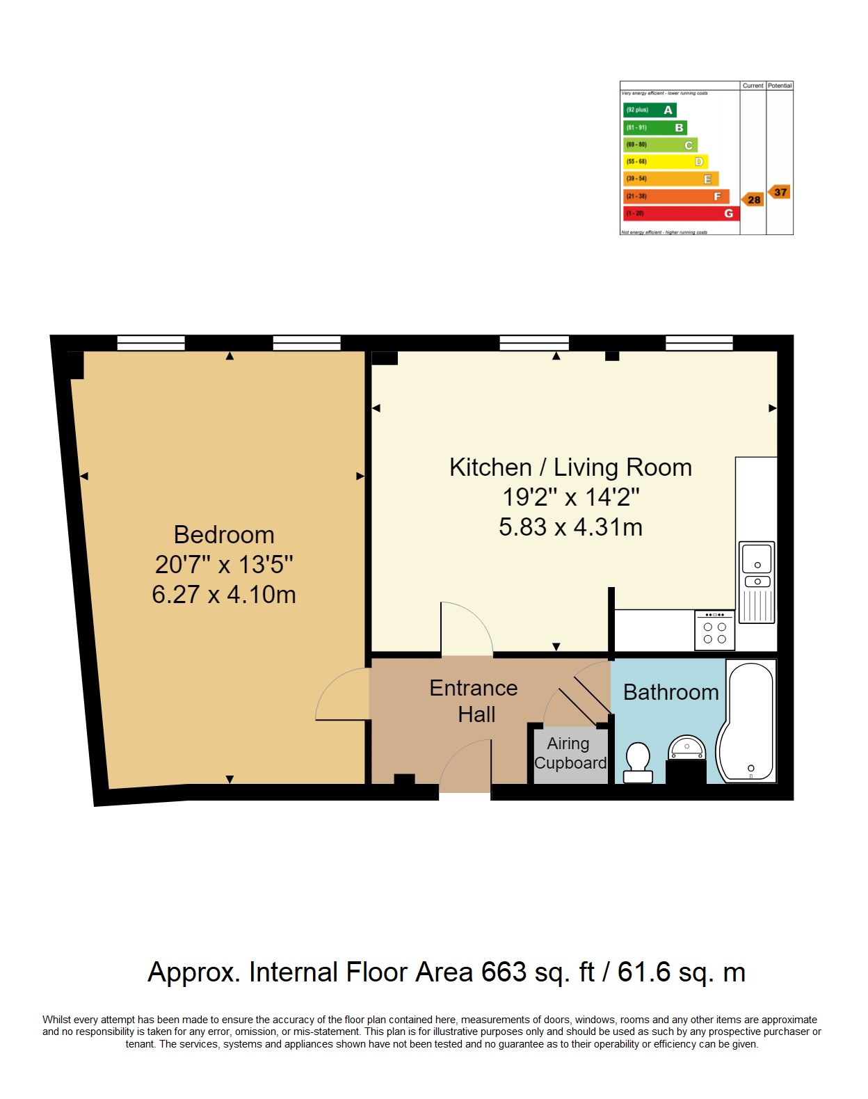 1 bedroom Apartment for sale in Tunbridge Wells