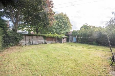 Garden and outbuildings