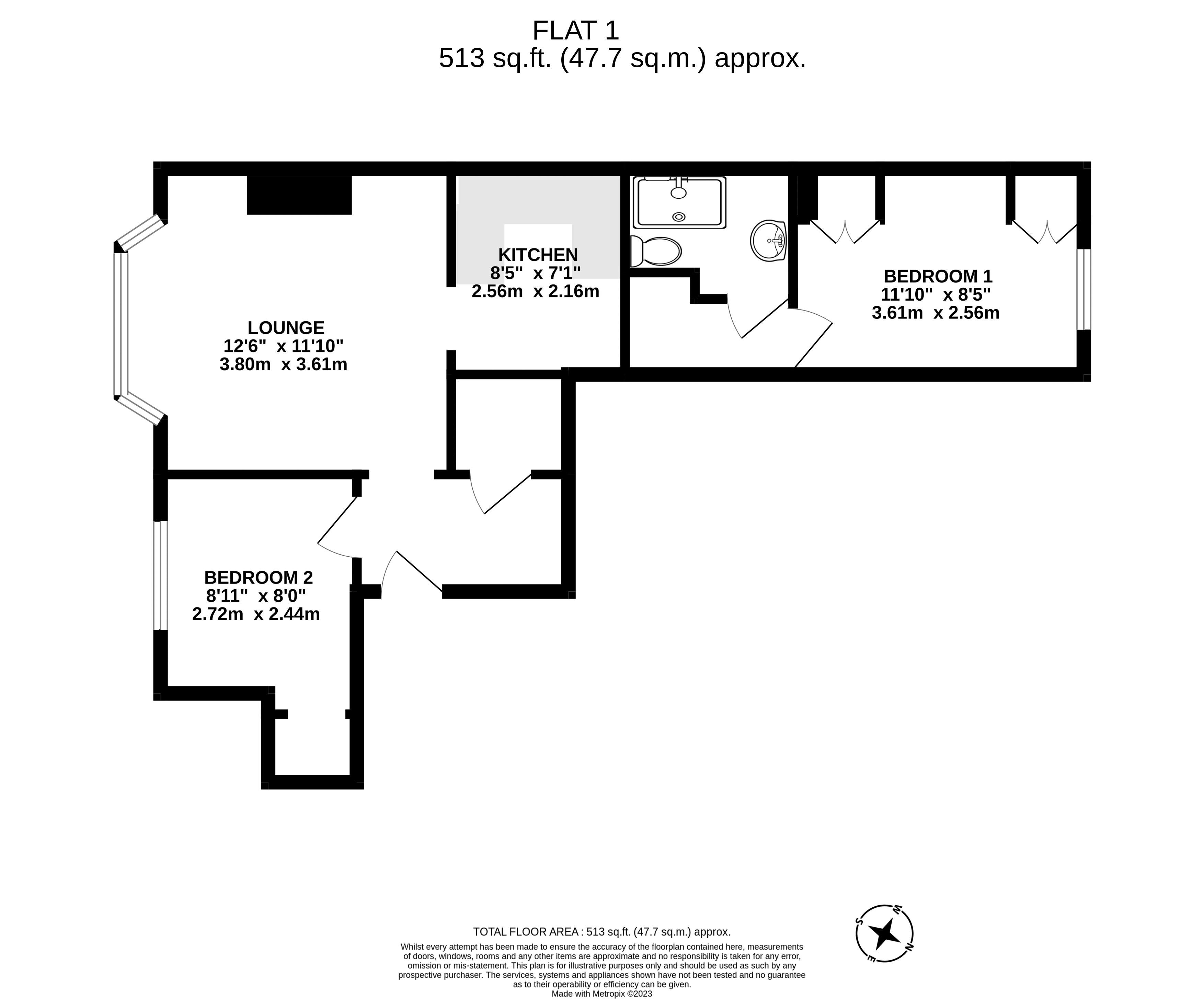 2 bedroom Ground Floor Flat for sale in High