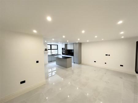 Reception Room/Open Plan Kitchen: