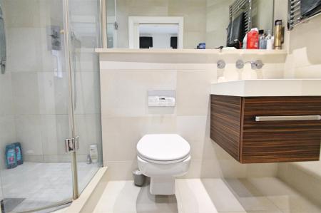 En suite shower room.