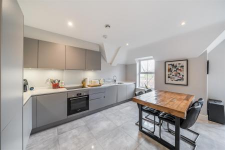 Reception Room/Open Plan Kitchen: