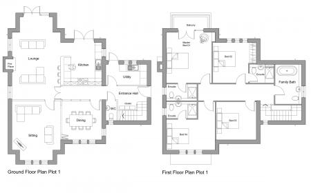 Plot 1 Floorplan
