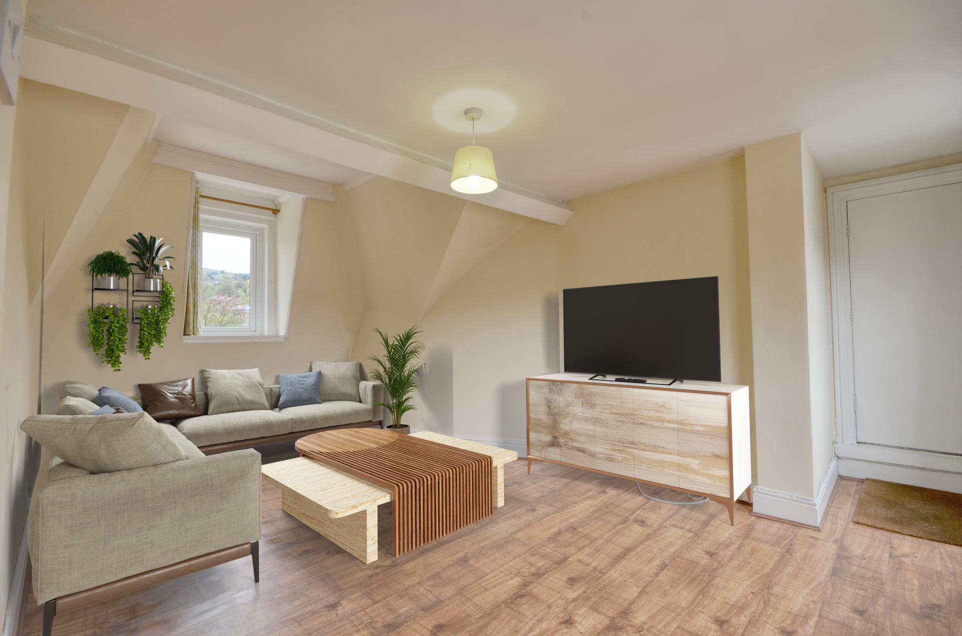 2 bedroom Penthouse for rent in Darwen
