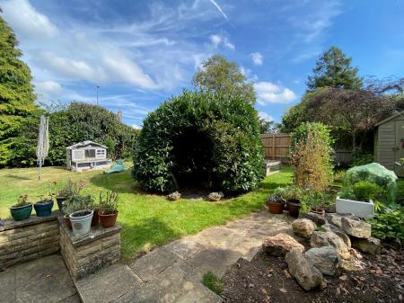 Rear Garden with 'Living' Den